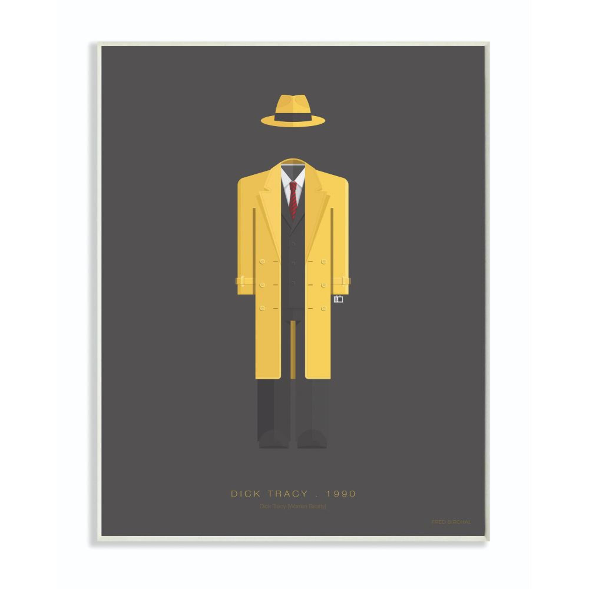 Stupell Industries Dick Tracy Wooden Wall Plaque